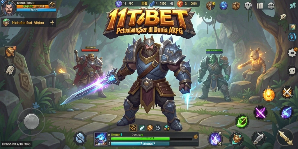 Tampilan gameplay ARPG menegangkan di 11TBET dengan grafik luar biasa.