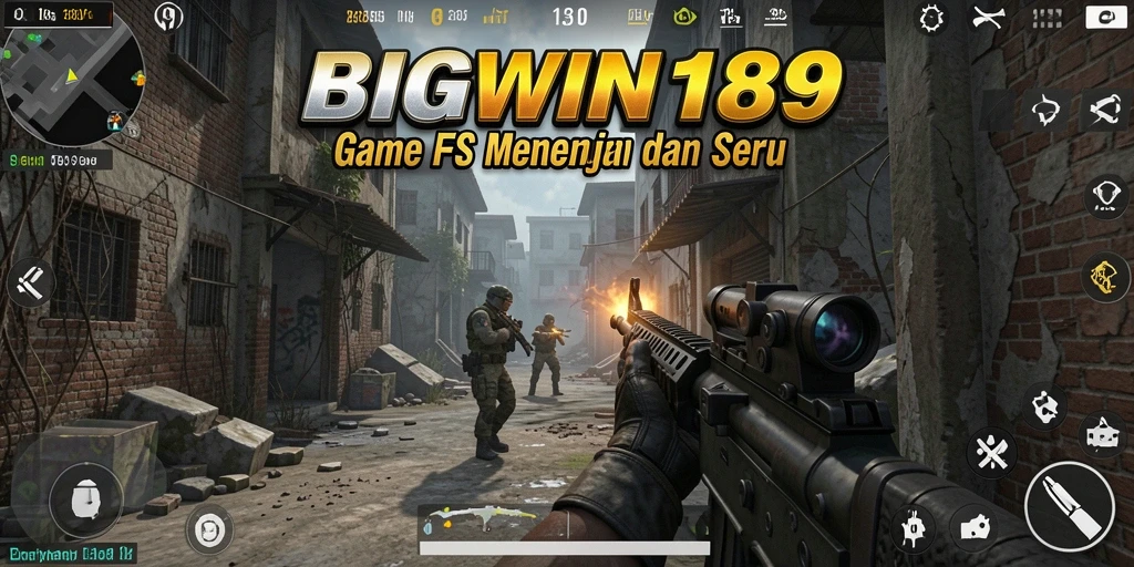 Tangkapan layar utama BIGWIN189 menampilkan aksi pertarungan yang mendebarkan.