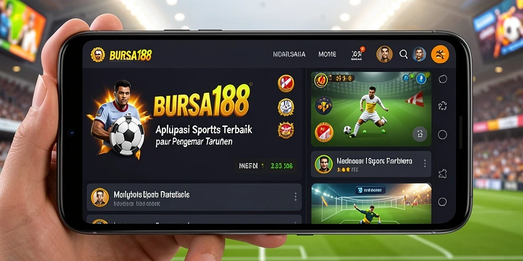 Screenshot BURSA188 menampilkan aktivitas taruhan olahraga yang menarik.