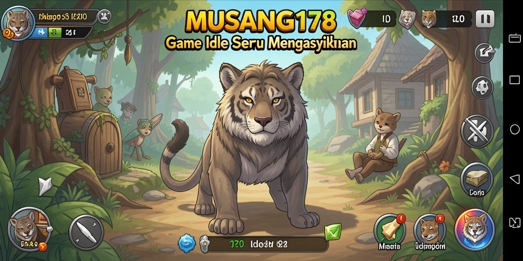 Tampilan gameplay menarik dari <strong>MUSANG178</strong> yang menampilkan aksi Idle.
