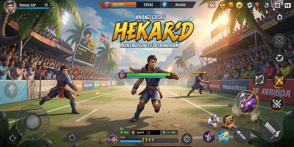 Tampilan gameplay <strong>PAKARJP</strong> yang seru dan menantang.