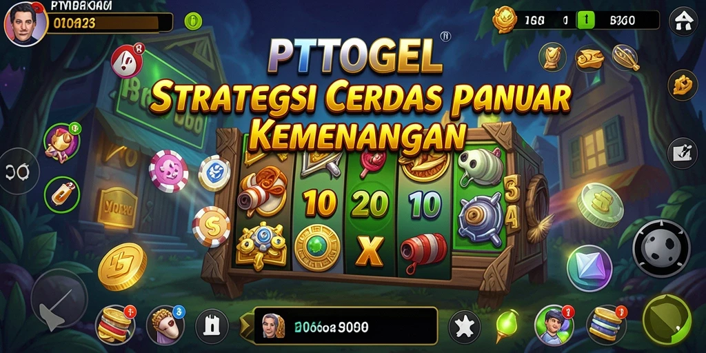 Tampilan gameplay PTTOGEL yang seru dan strategis.