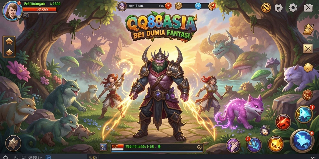 Screenshot gameplay menampilkan petualangan mendebarkan di QQ88ASIA.